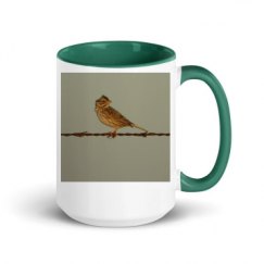15oz Ceramic Mug with Color Inside