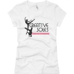 Ladies Slim Fit Basic Promo Jersey Tee