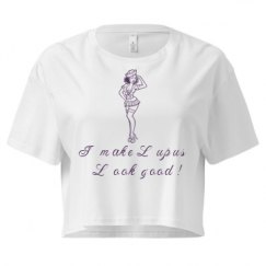 Ladies Festival Cali Crop Top Tee