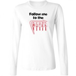 Ladies Relaxed Fit Basic Long Sleeve Tee