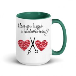 15oz Ceramic Mug with Color Inside