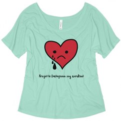 Ladies Flowy Slouchy Tee