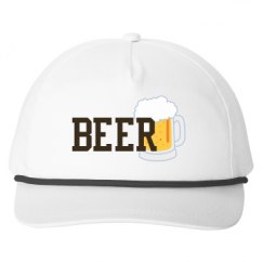 Snapback Five-Panel Rope Hat