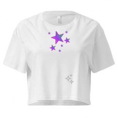 Ladies Festival Cali Crop Top Tee