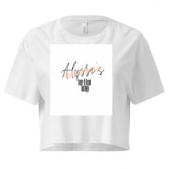 Ladies Festival Cali Crop Top Tee