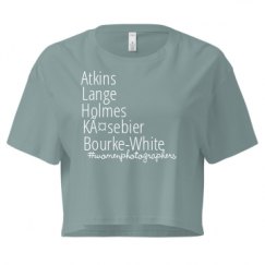 Ladies Festival Cali Crop Top Tee