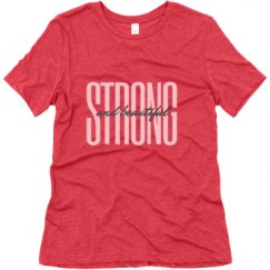 Ladies Relaxed Fit Super Soft Triblend Tee