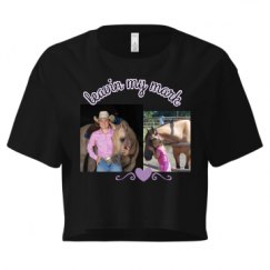 Ladies Festival Cali Crop Top Tee