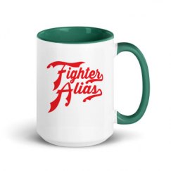 15oz Ceramic Mug with Color Inside