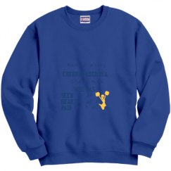 Unisex Film and Foil Crewneck Sweatshirt