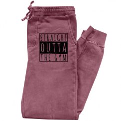 Pigment-Dyed Fleece Pants