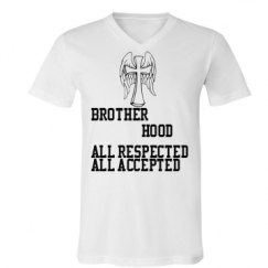 Unisex V-Neck Jersey Tee