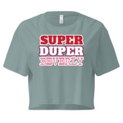 Ladies Festival Cali Crop Top Tee