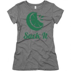 Ladies Slim Fit Super Soft Triblend Tee