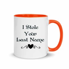 11oz Ceramic Mug with Color Inside