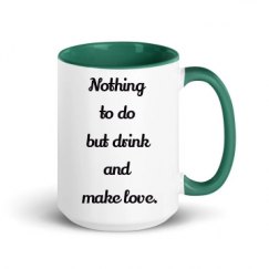 15oz Ceramic Mug with Color Inside