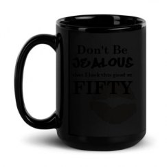 15oz Black Glossy Mug