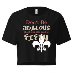 Ladies Festival Cali Crop Top Tee