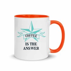 11oz Ceramic Mug with Color Inside