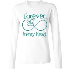 Ladies Relaxed Fit Basic Long Sleeve Tee