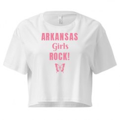 Ladies Festival Cali Crop Top Tee