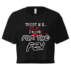 Ladies Festival Cali Crop Top Tee