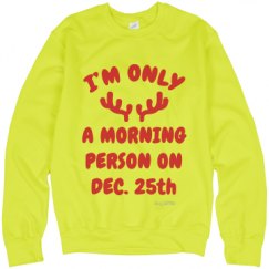 Unisex Neon Crewneck Sweatshirt
