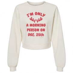 Women's Raglan Pullover Fleece