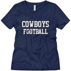 Ladies Relaxed Fit V-Neck Tee