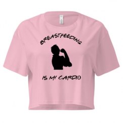 Ladies Festival Cali Crop Top Tee