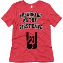 Ladies Relaxed Fit Super Soft Triblend Tee