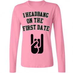 Ladies Relaxed Fit Basic Long Sleeve Tee