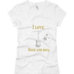 Ladies Slim Fit Basic Promo Jersey Tee