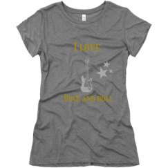 Ladies Slim Fit Super Soft Triblend Tee