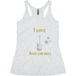Ladies Slim Fit Super Soft Racerback Triblend Tank