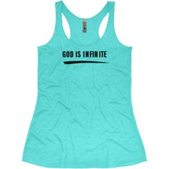 Ladies Slim Fit Super Soft Racerback Triblend Tank