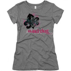 Ladies Slim Fit Super Soft Triblend Tee