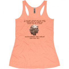 Ladies Slim Fit Super Soft Racerback Triblend Tank