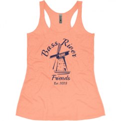Ladies Slim Fit Super Soft Racerback Triblend Tank