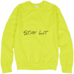 Unisex Neon Crewneck Sweatshirt
