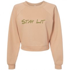 Women's Raglan Pullover Fleece