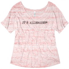 Ladies Flowy Slouchy Tee