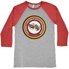 CTSMD Logo Raglan Grey/Red 