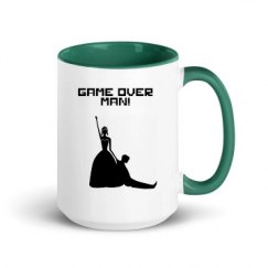 15oz Ceramic Mug with Color Inside