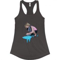 Ladies Slim Fit Racerback Tank Top