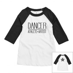 Youth Dancer Athlete Artist 3/4 Length APA