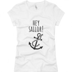 Ladies Slim Fit Basic Promo Jersey Tee