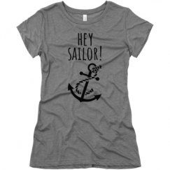 Ladies Slim Fit Super Soft Triblend Tee