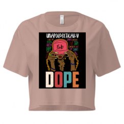 Ladies Festival Cali Crop Top Tee