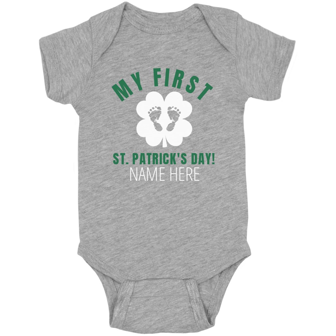 Too Cute to Pinch Onesie Long Sleeve Baby One Piece Baby Bodysuit St Patrick/'s Day One Piece Infant Tee Newborn Bodysuit